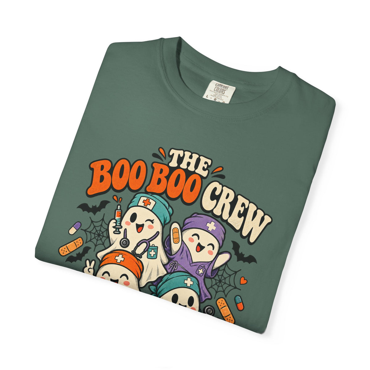 Halloween 'The Boo Boo Crew' Graphic T-Shirt