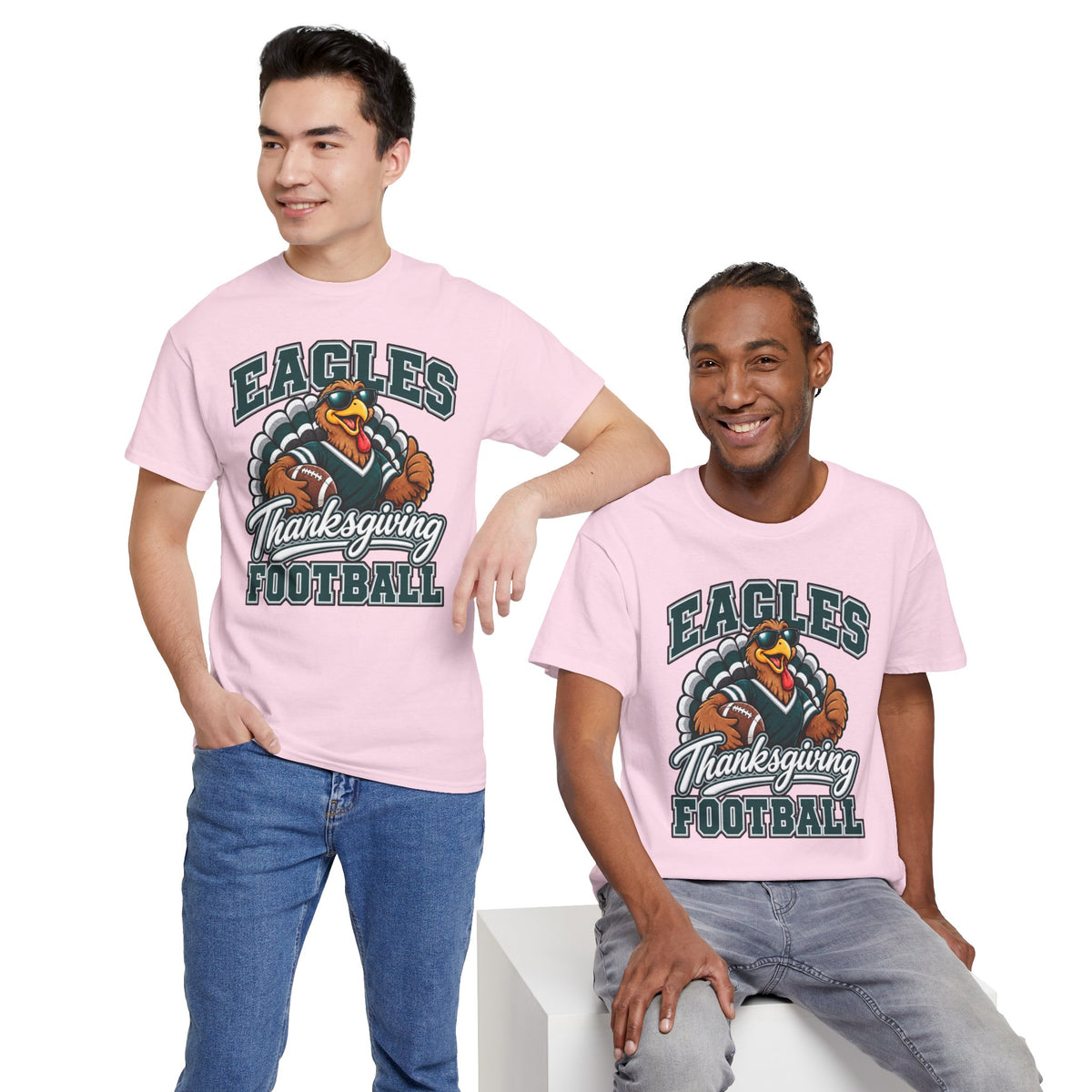 Eagles Thanksgiving Football Tee
