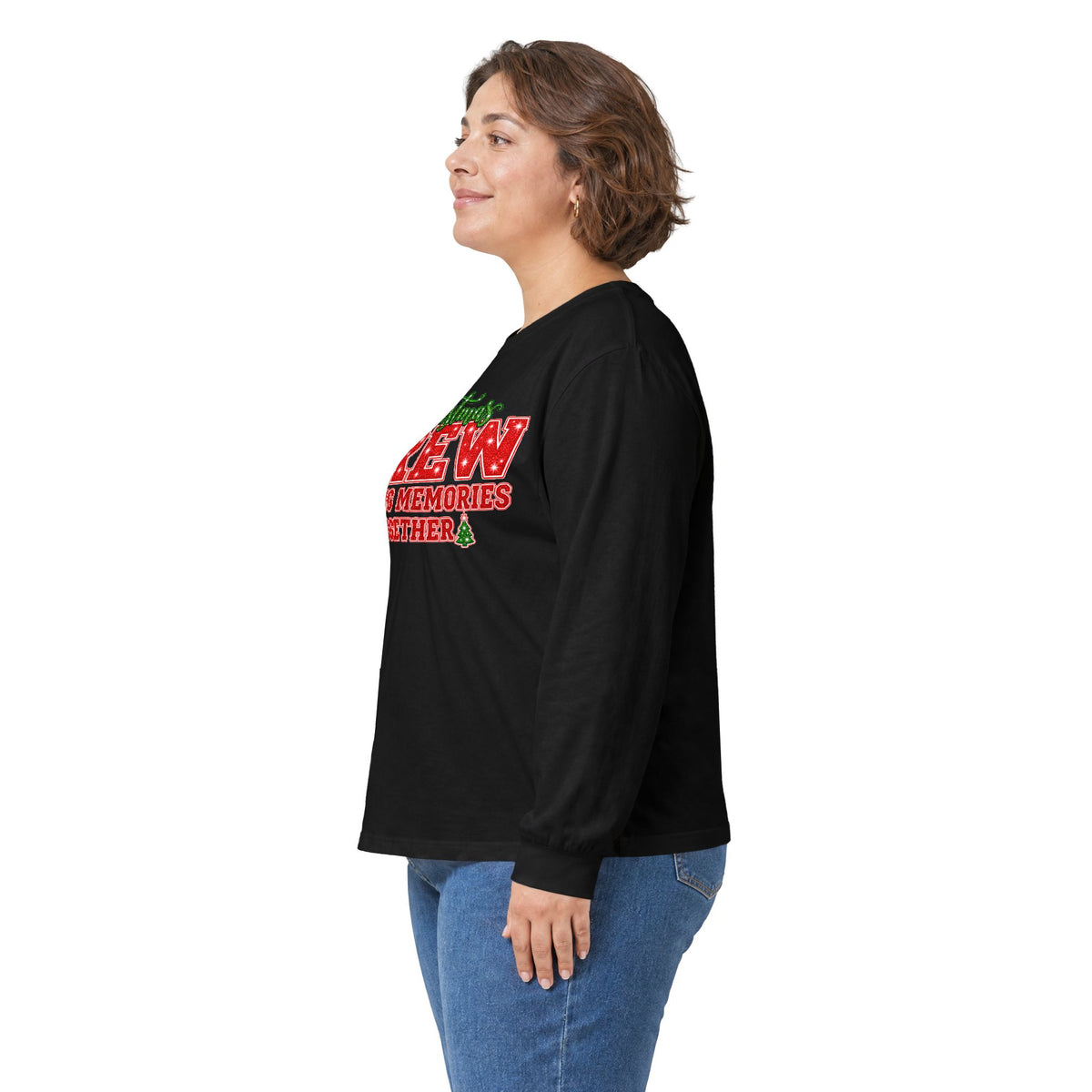 Christmas Crew Making Memories Together Long Sleeve Tee