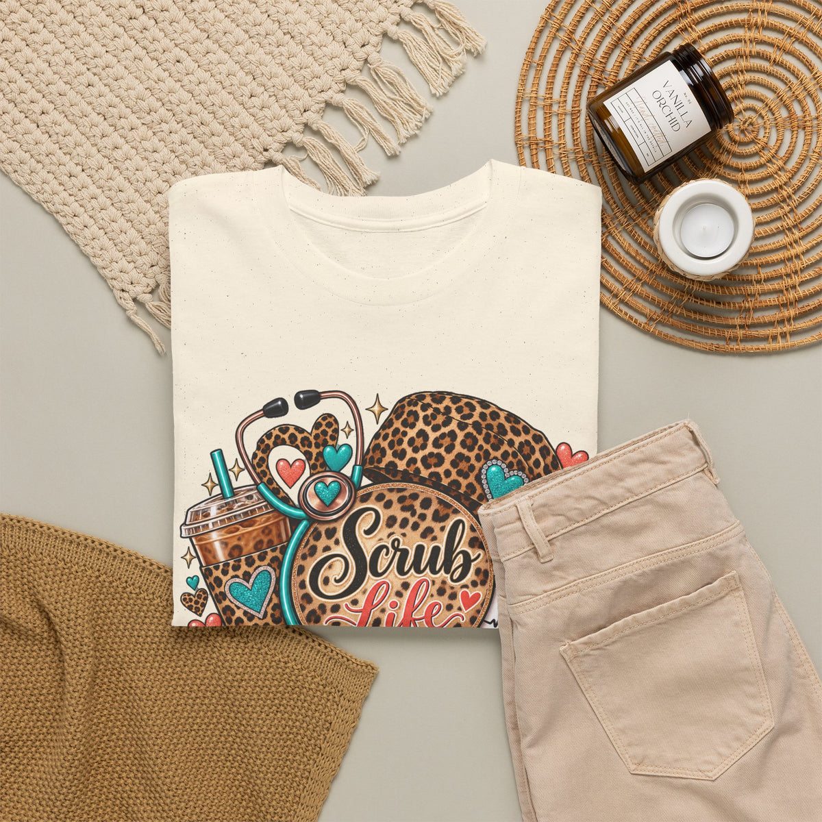 Scrub Life Graphic Tee