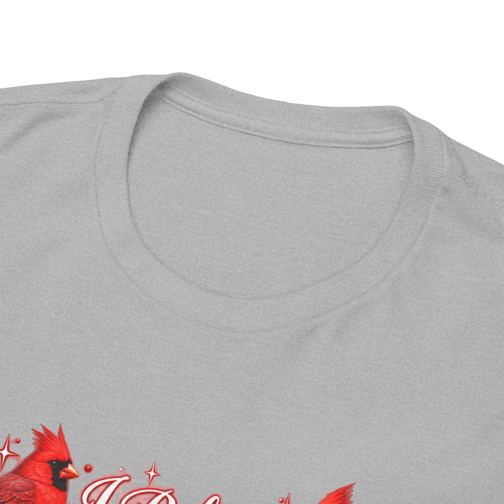Angels from Heaven Cardinal Christmas T-Shirt
