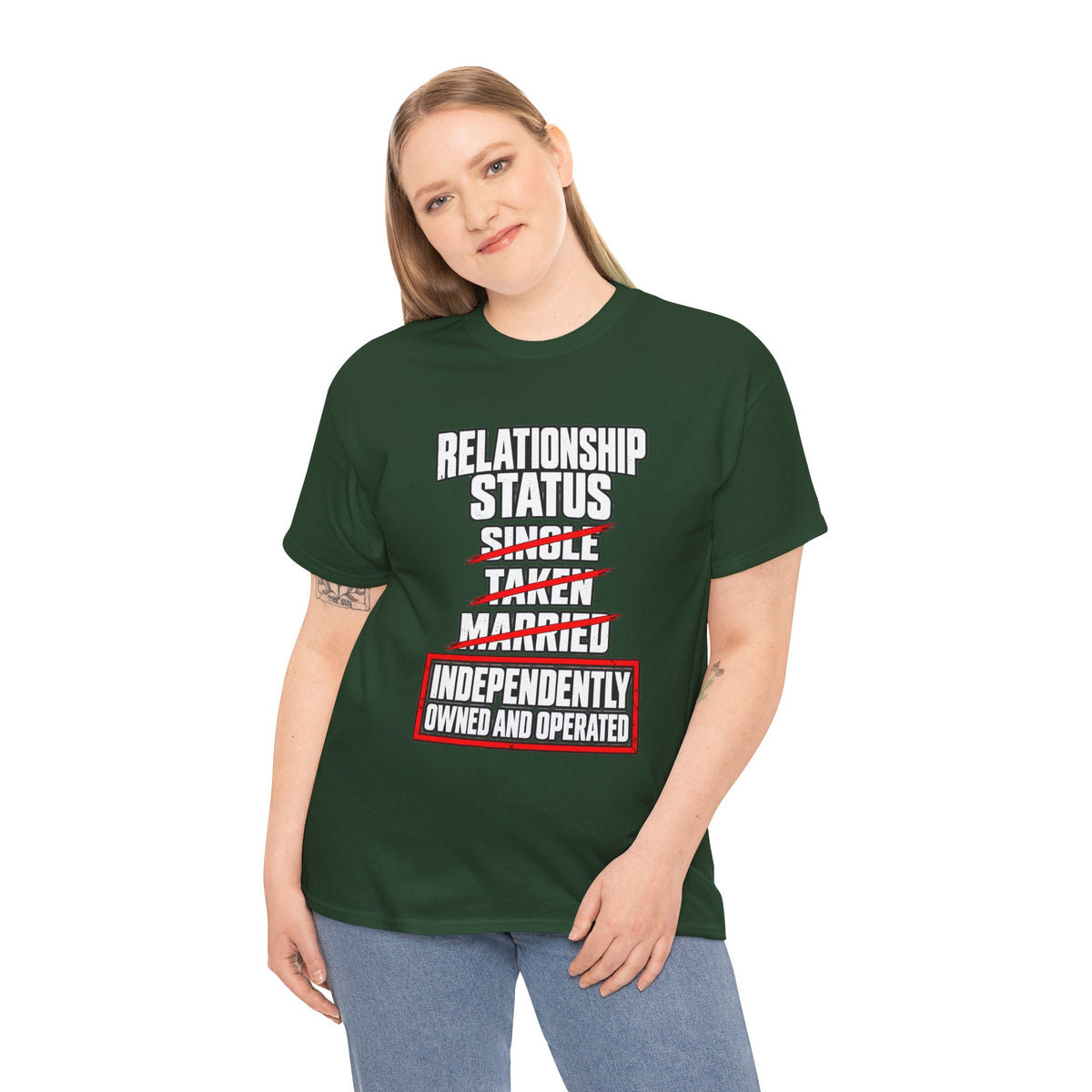 Independently Owned and Operated Relationship Status T-Shirt