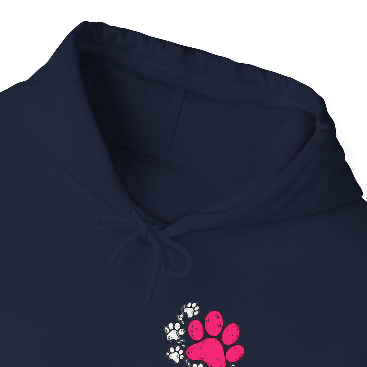 My Shadow Has Four Legs and a Tail Paw Print Hoodie
