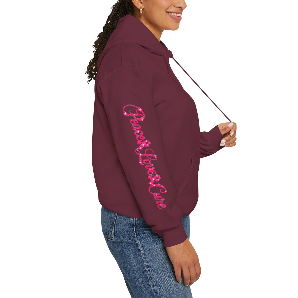 Pink Ribbon Breast Cancer Awareness Hoodie