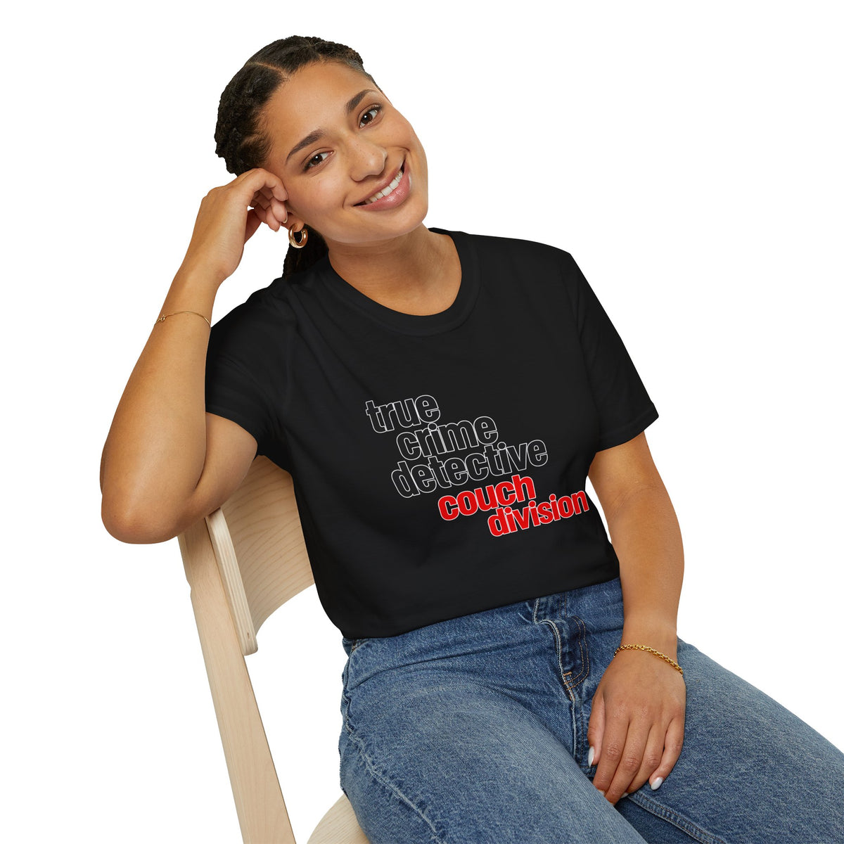 True Crime Detective Couch Division T-Shirt