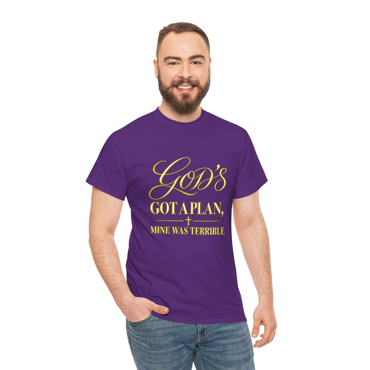God's Got a Plan T‑Shirt — Inspirational Christian Faith Tee