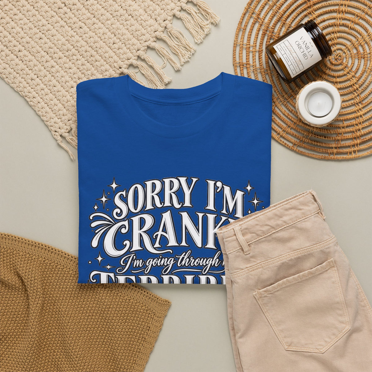 Sorry I'm Cranky—Terrible Fifties Funny Graphic Tee