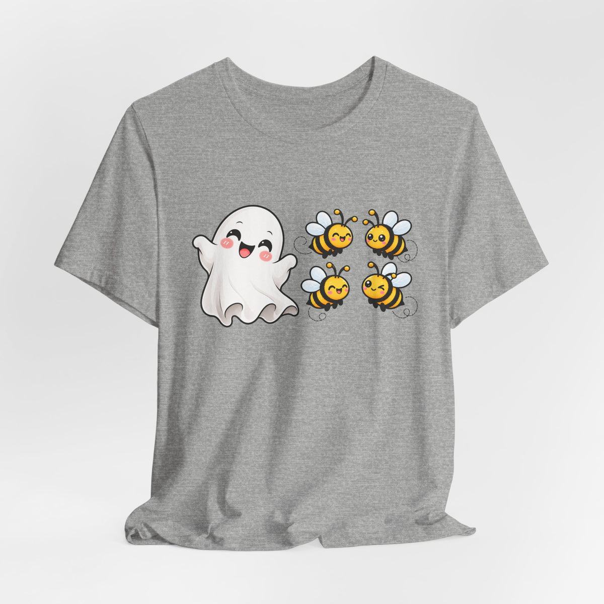 Boo & Bees Halloween Tee – Cute Ghost & Bee Shirt | Spooky Season Must-Have