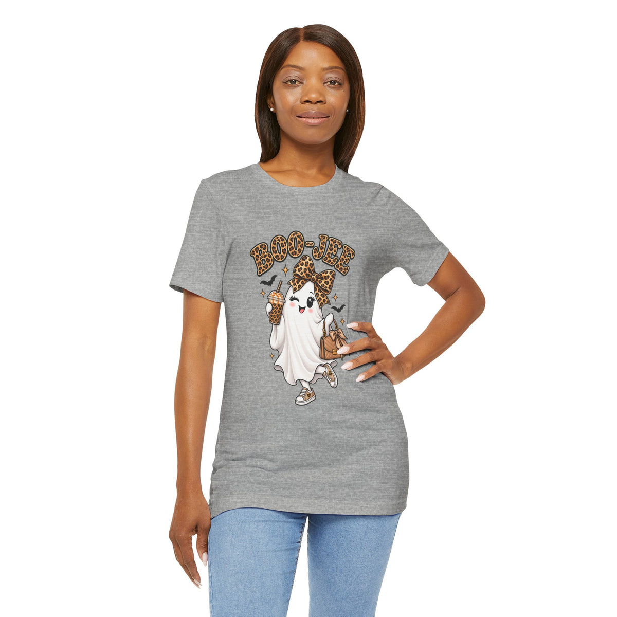 Boo-Jee Leopard Ghost Tee