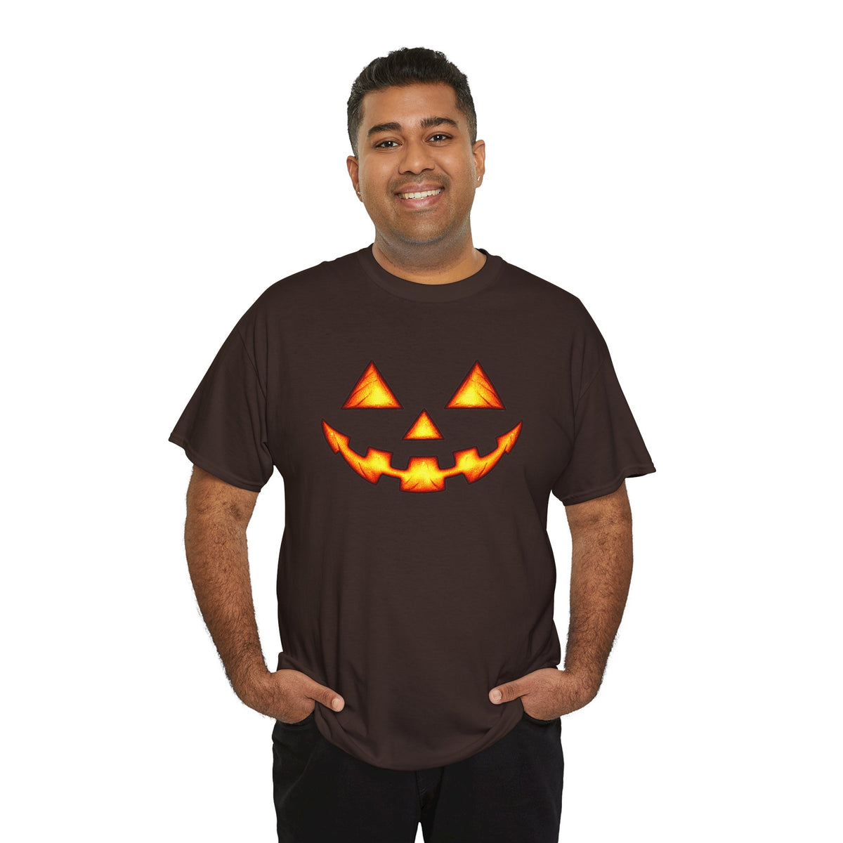 Halloween Jack-O'-Lantern Happy T-Shirt