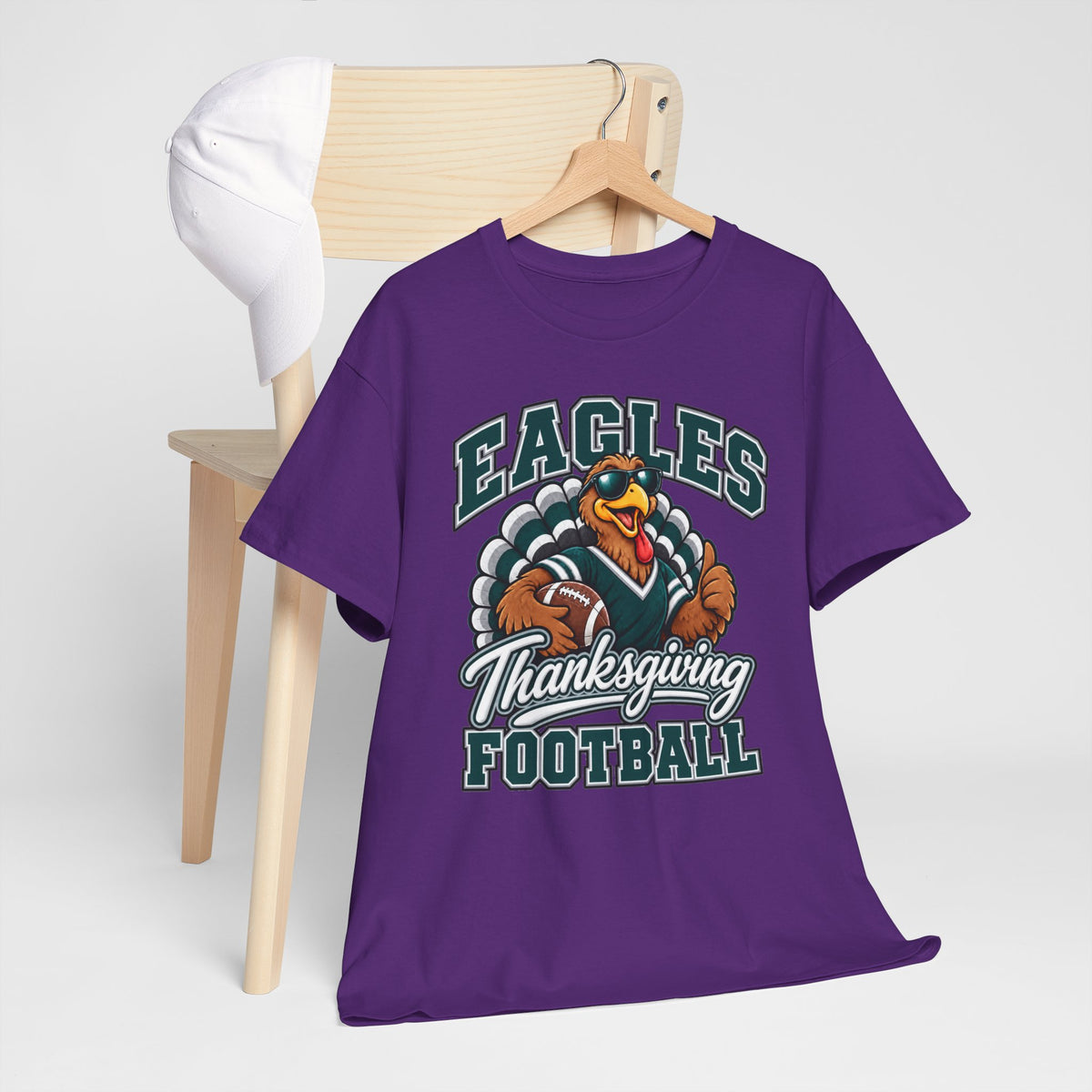 Eagles Thanksgiving Football Tee