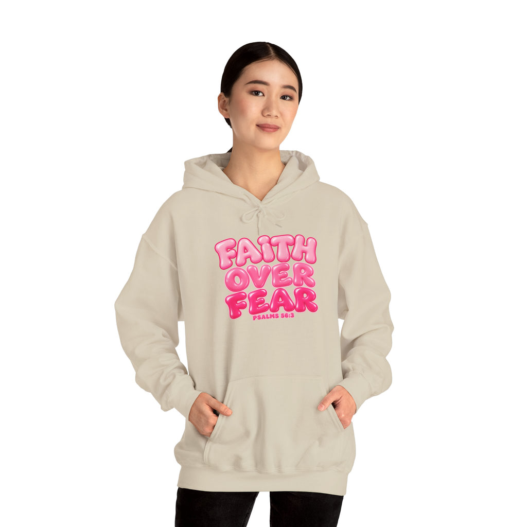 Faith Over Fear Inspirational Hoodie