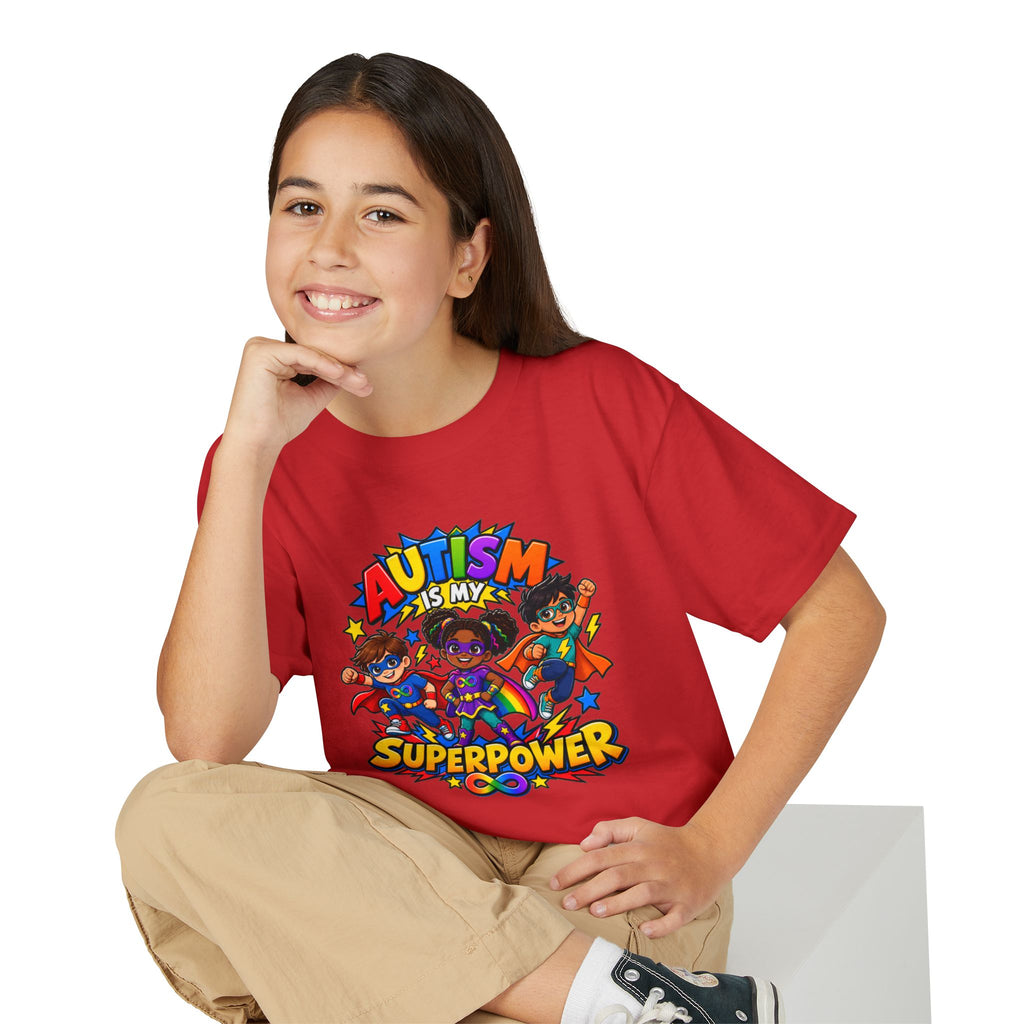 Autism Is My Superpower Youth T-Shirt
