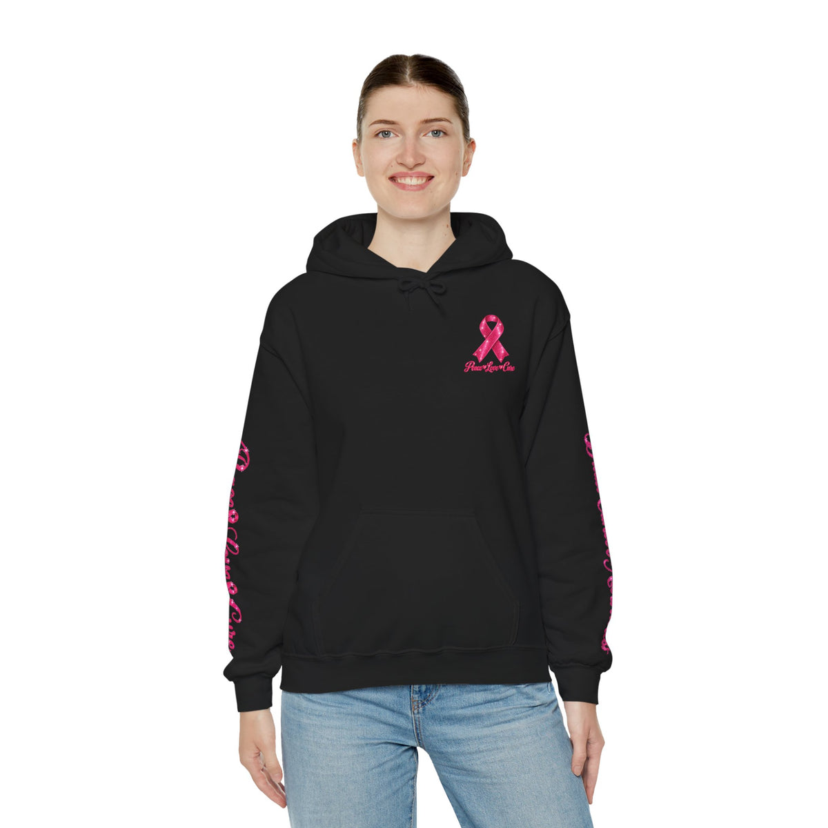 Pink Ribbon Breast Cancer Awareness Hoodie