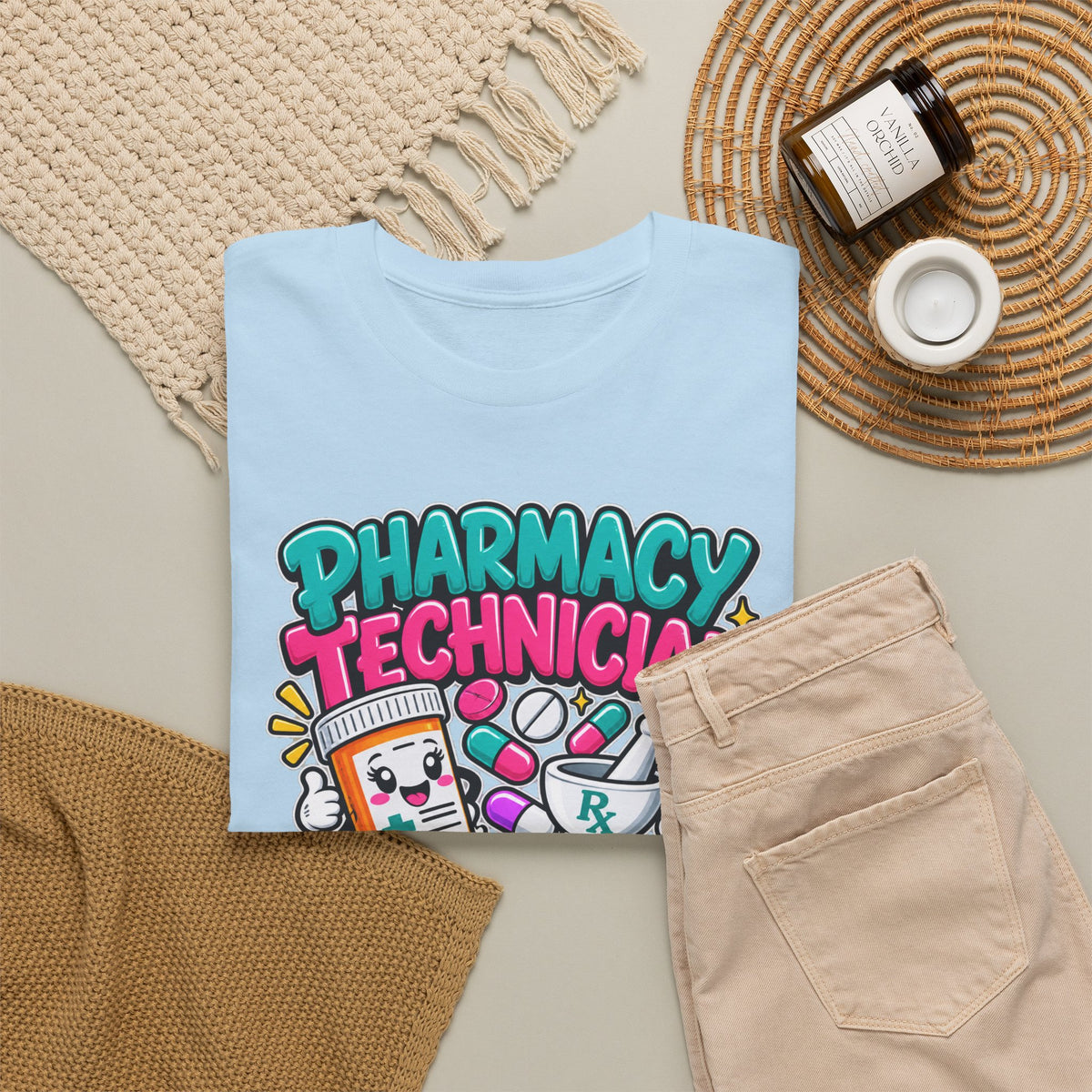 Pharmacy Technician T‑Shirt — "Slinging Pills to Pay the Bills" Graphic Tee