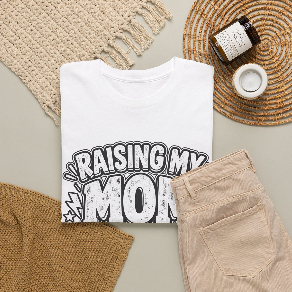 Raising My Mom Is So Hard Tee — Funny Mother-Son Humor Gift