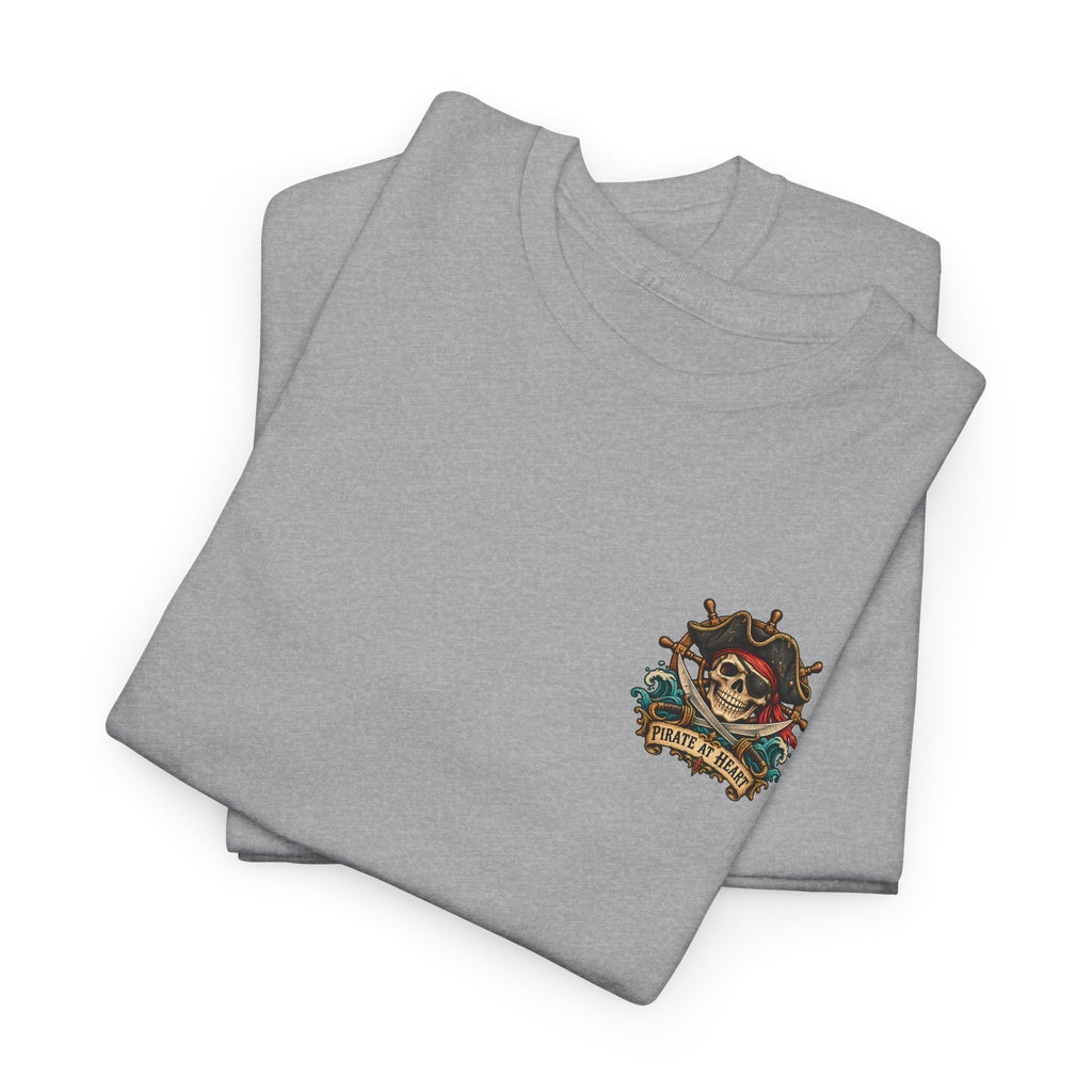 Pirate Skull Tee — "I Was a Pirate" Nautical Skull, Water • Alcohol • Booty • Boats Graphic T‑Shirt