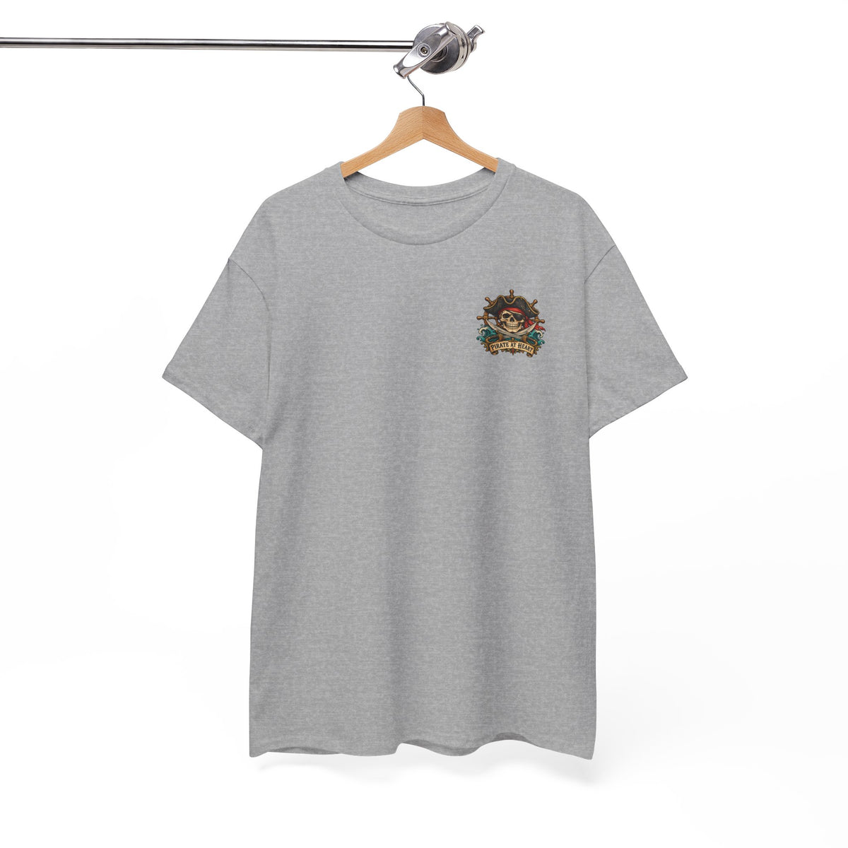 Pirate Skull Tee — "I Was a Pirate" Nautical Skull, Water • Alcohol • Booty • Boats Graphic T‑Shirt