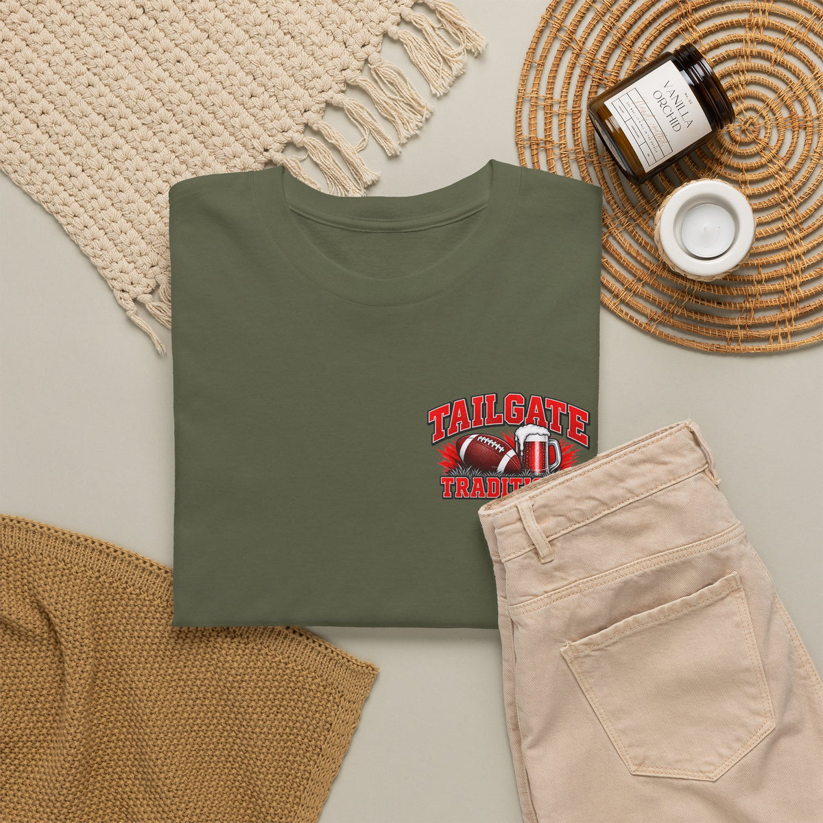T-Shirt — Saturdays in Ohio Football & Tailgate Tee