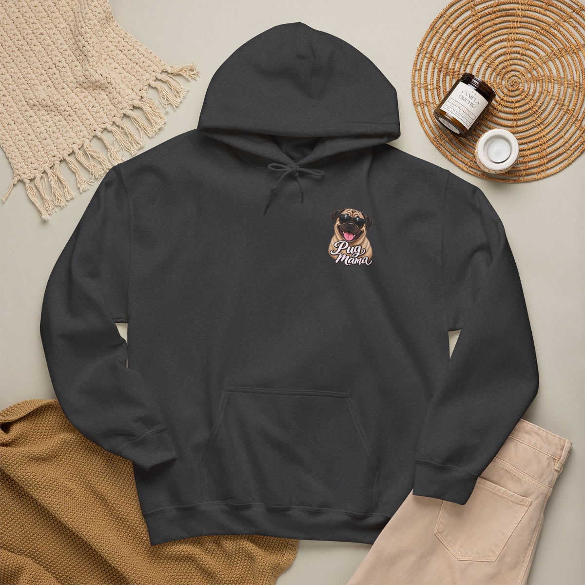 Pug Mama Hoodie