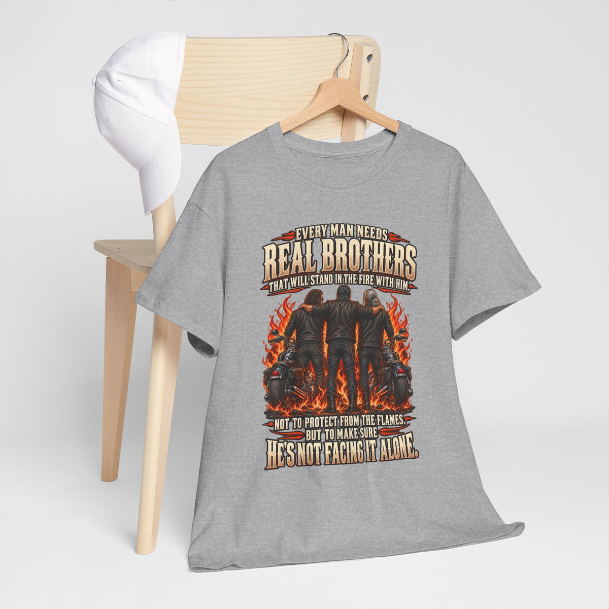 Real Brothers Graphic T-Shirt – Brotherhood and Strength