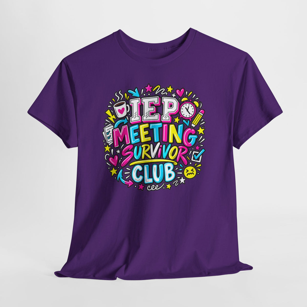 Video Meeting Survivor Club T-Shirt — Funny Remote Work Tee