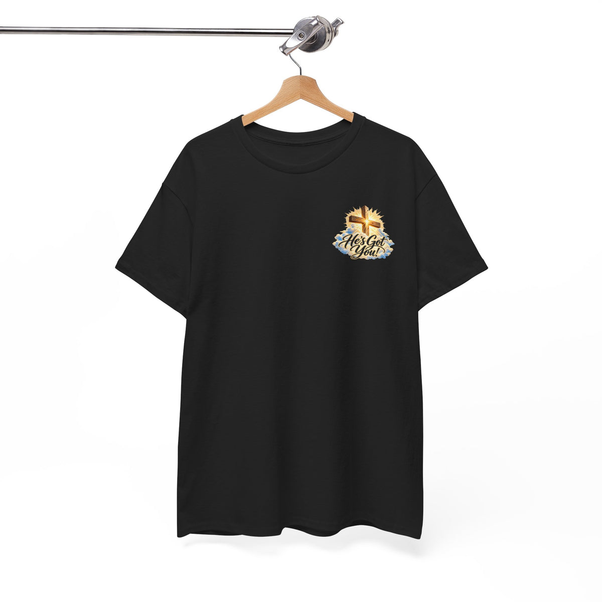 Don't Overthink It He's Got You Tee — Christian Cross Inspirational T‑Shirt