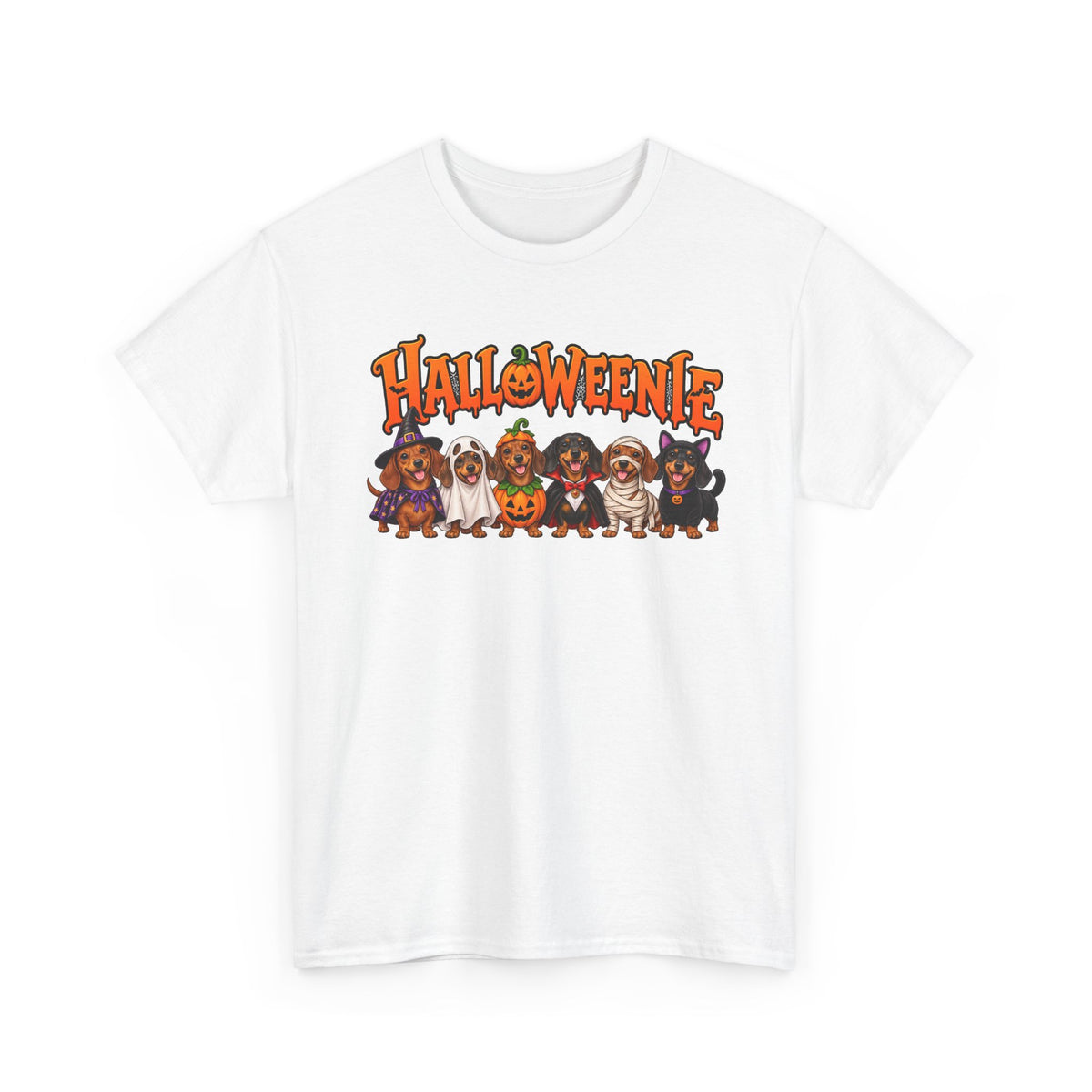 Halloweenie Dachshund T-Shirt | Halloween Dog Graphic