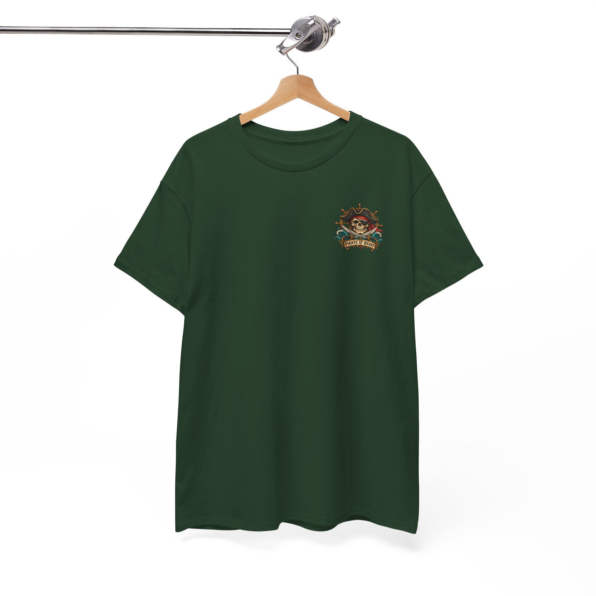 Pirate Skull Tee — "I Was a Pirate" Nautical Skull, Water • Alcohol • Booty • Boats Graphic T‑Shirt