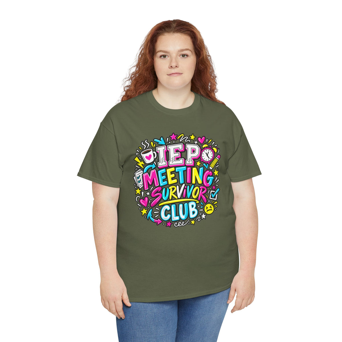 Video Meeting Survivor Club T-Shirt — Funny Remote Work Tee