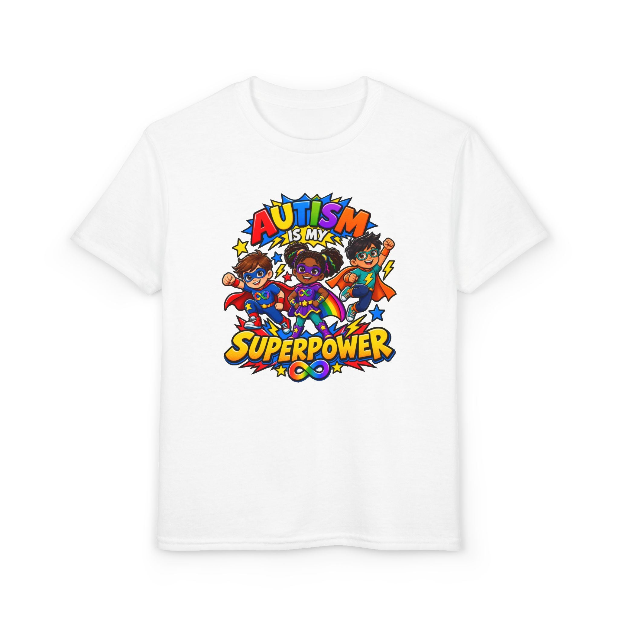Autism Is My Superpower Youth T-Shirt