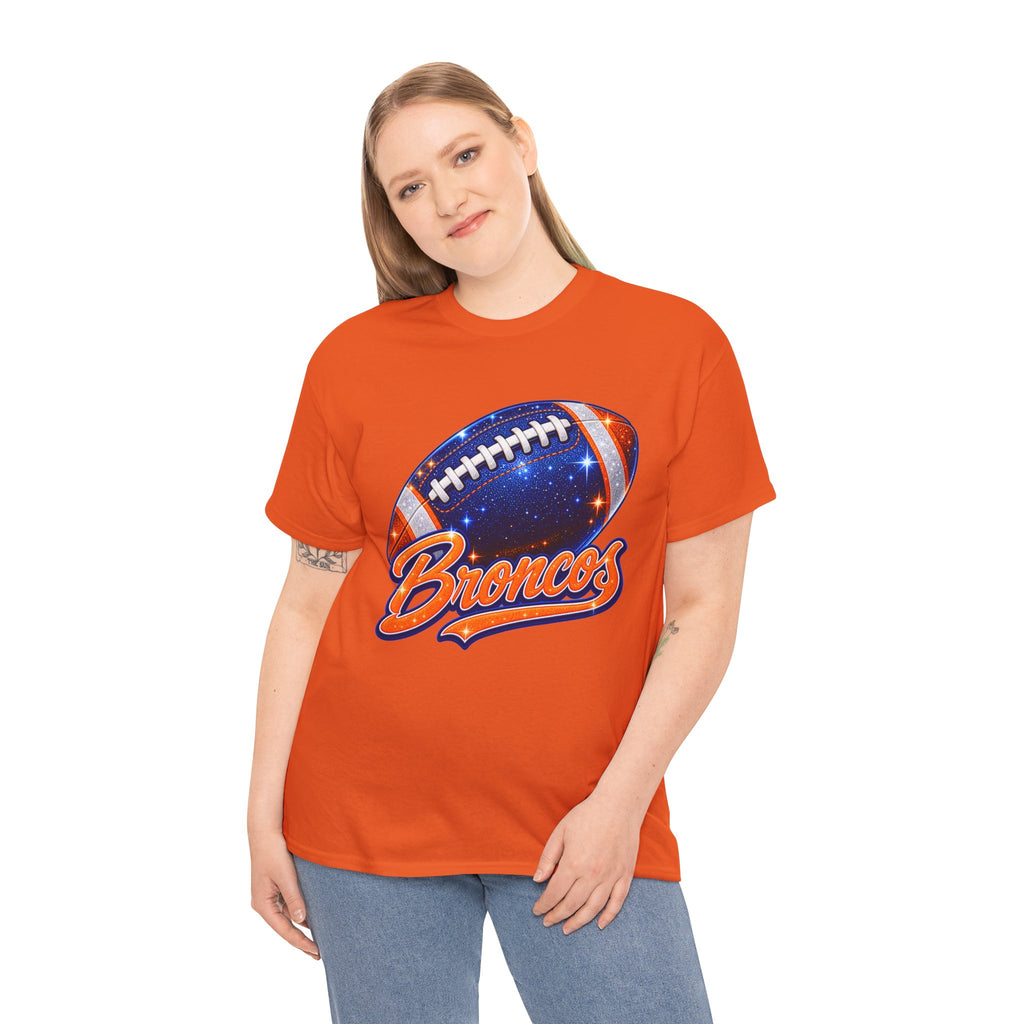 Broncos Football T-Shirt — Galaxy Football Graphic Tee