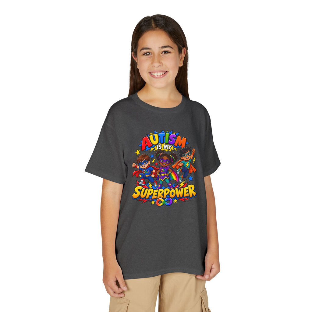 Autism Is My Superpower Youth T-Shirt