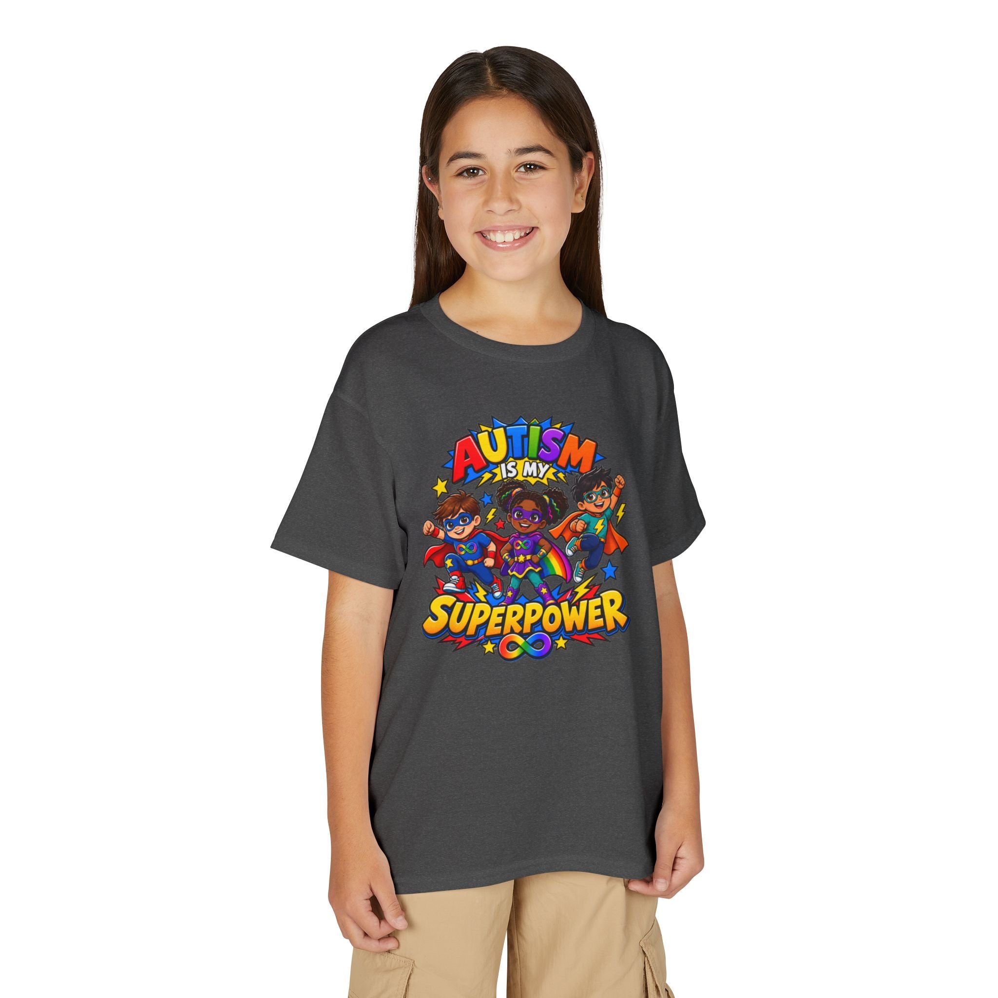 Autism Is My Superpower Youth T-Shirt