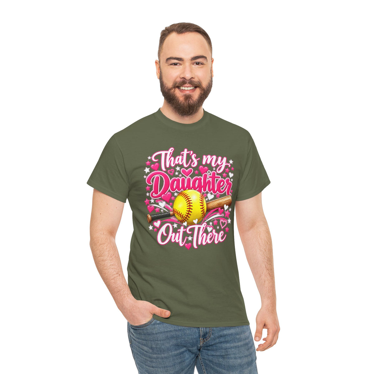 That’s My Daughter Out There Softball T-Shirt