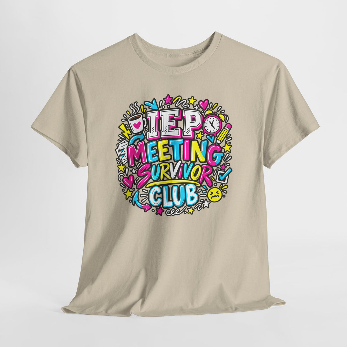 Video Meeting Survivor Club T-Shirt — Funny Remote Work Tee