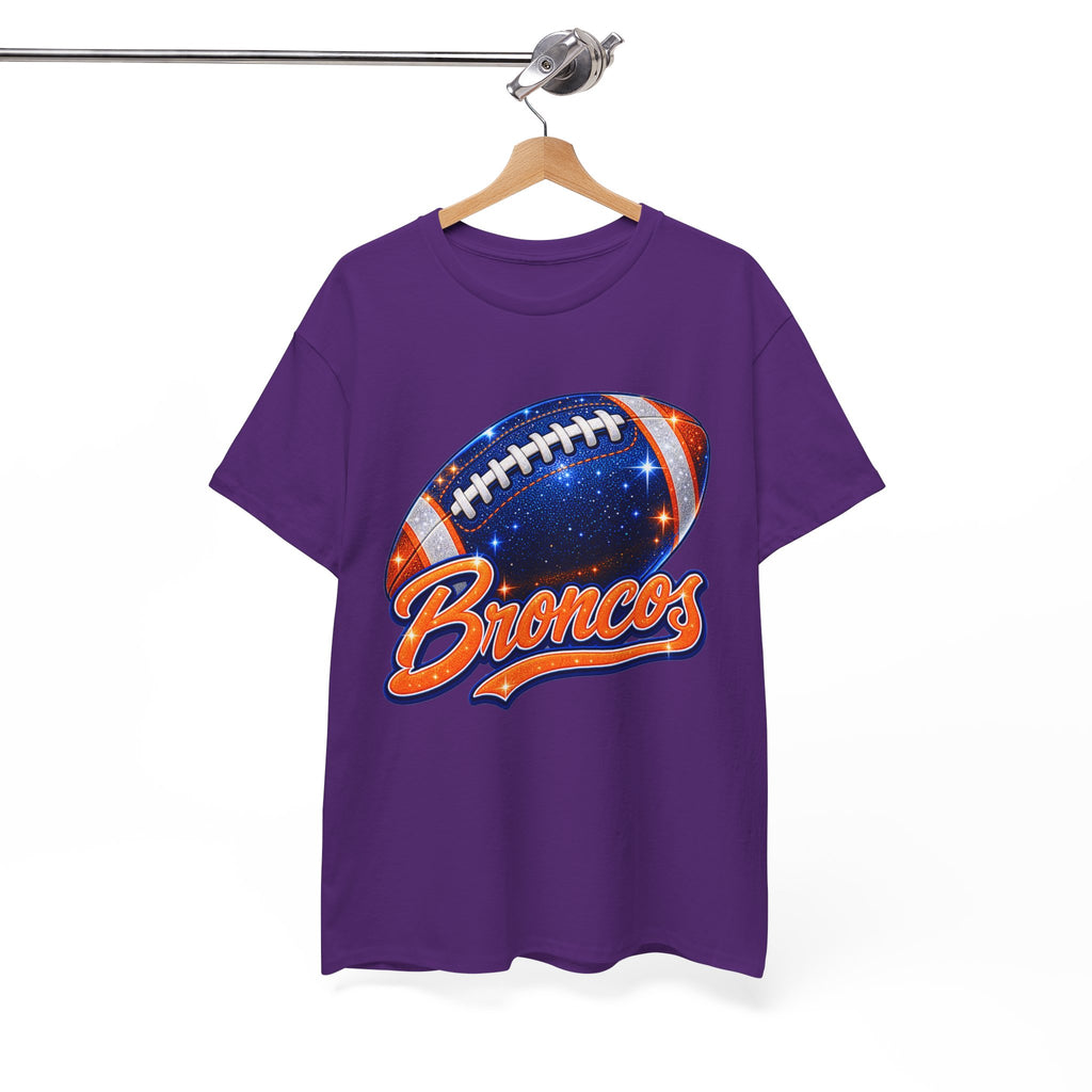 Broncos Football T-Shirt — Galaxy Football Graphic Tee