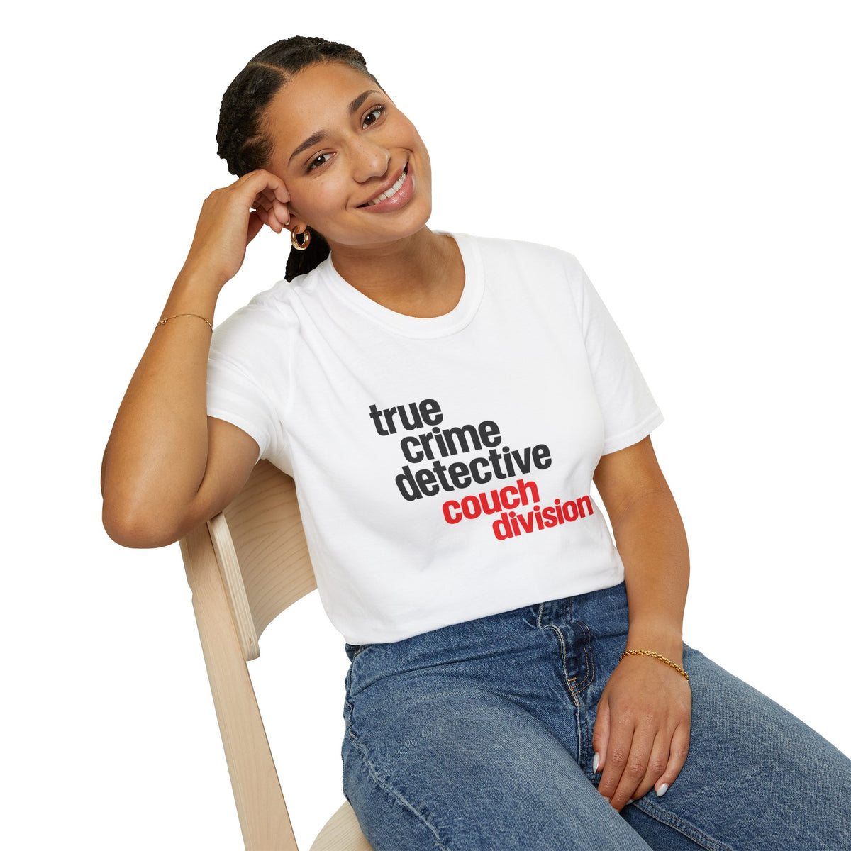 True Crime Detective Couch Division T-Shirt