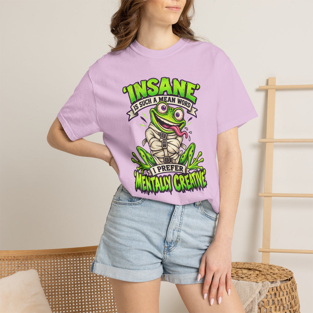 Insane? I Prefer Mentally Creative — Graphic T-Shirt