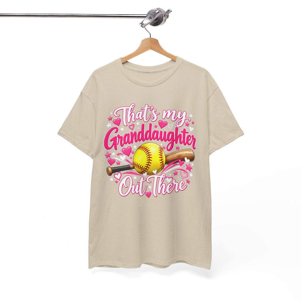 That’s My Granddaughter Out There Softball Grandma T-Shirt