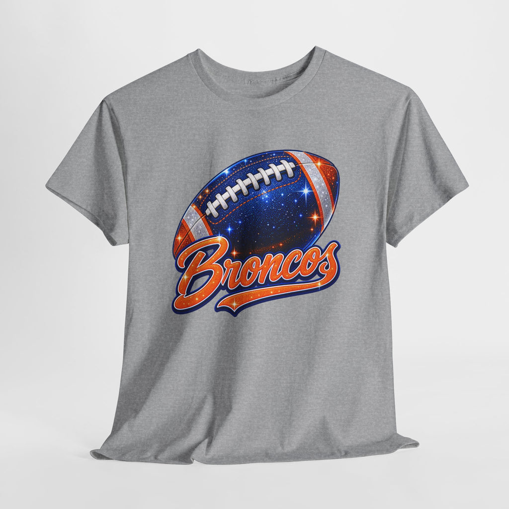 Broncos Football T-Shirt — Galaxy Football Graphic Tee