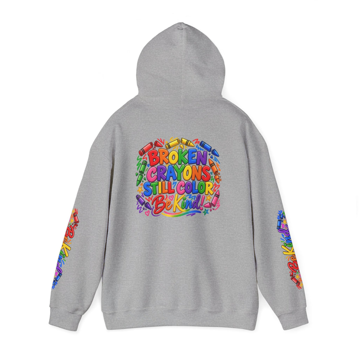 Broken Crayons Still Colorful Rainbow Art Hoodie