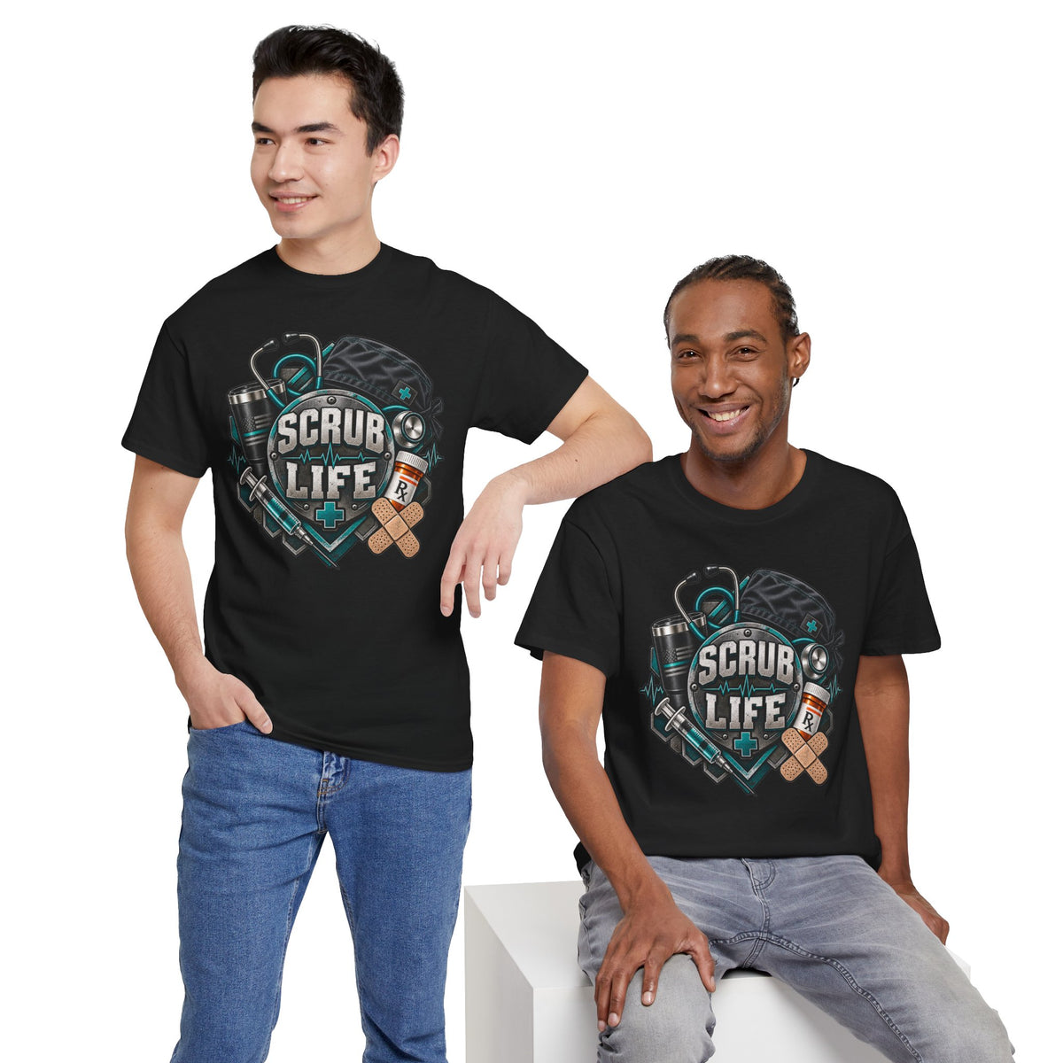Scrub Life T-Shirt – Nurse & Healthcare Worker Graphic Tee