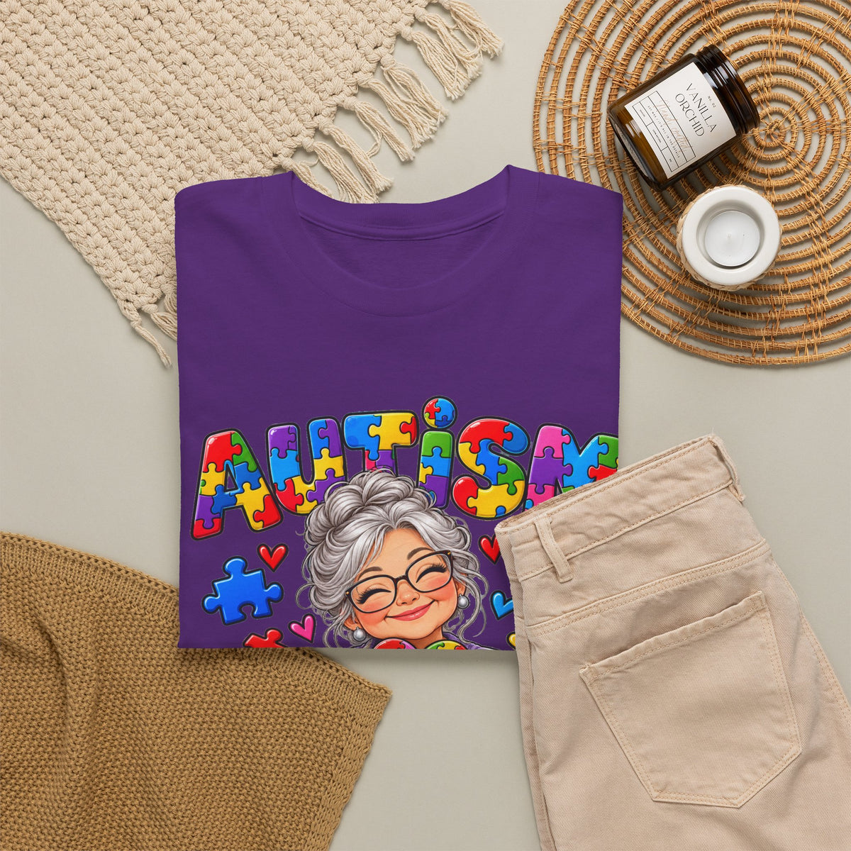 Autism Awareness Grandma T-Shirt