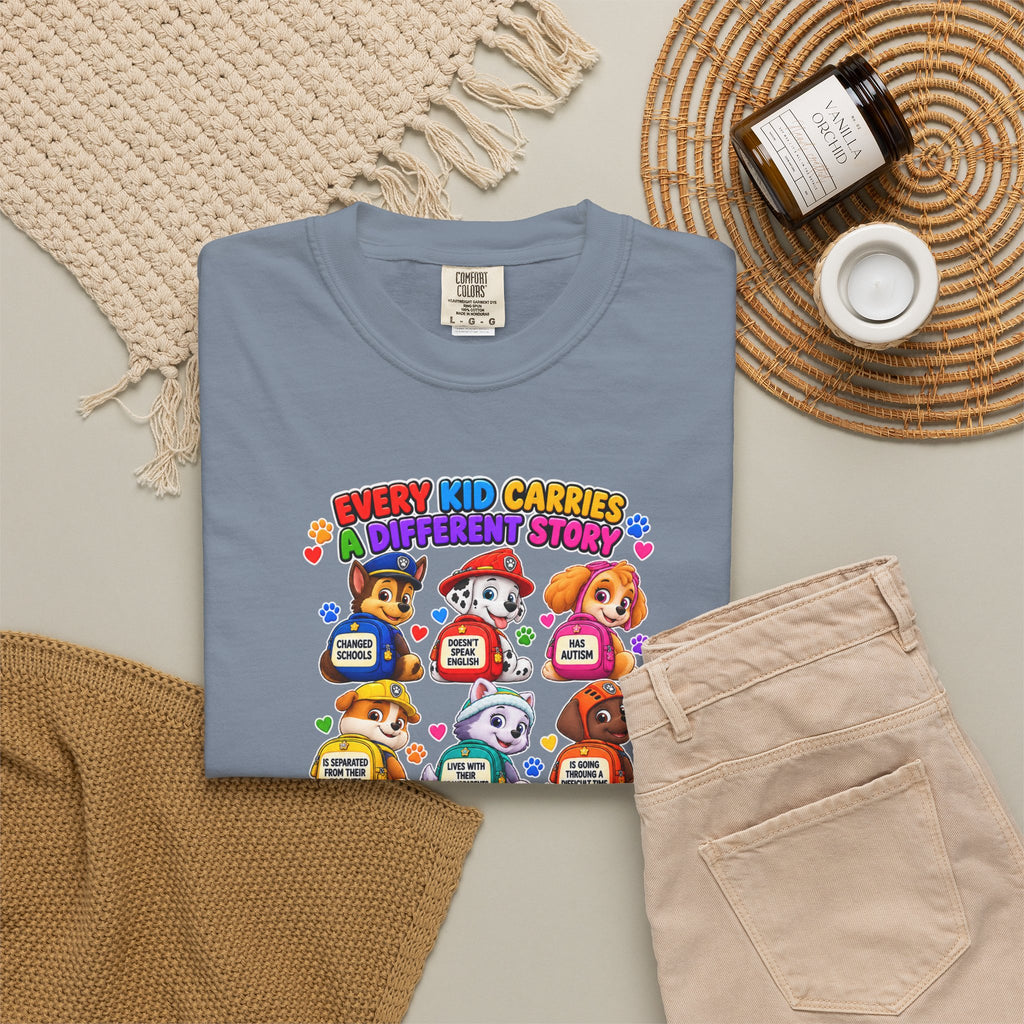 Be Kind Every Kid Carries Inspirational T-Shirt