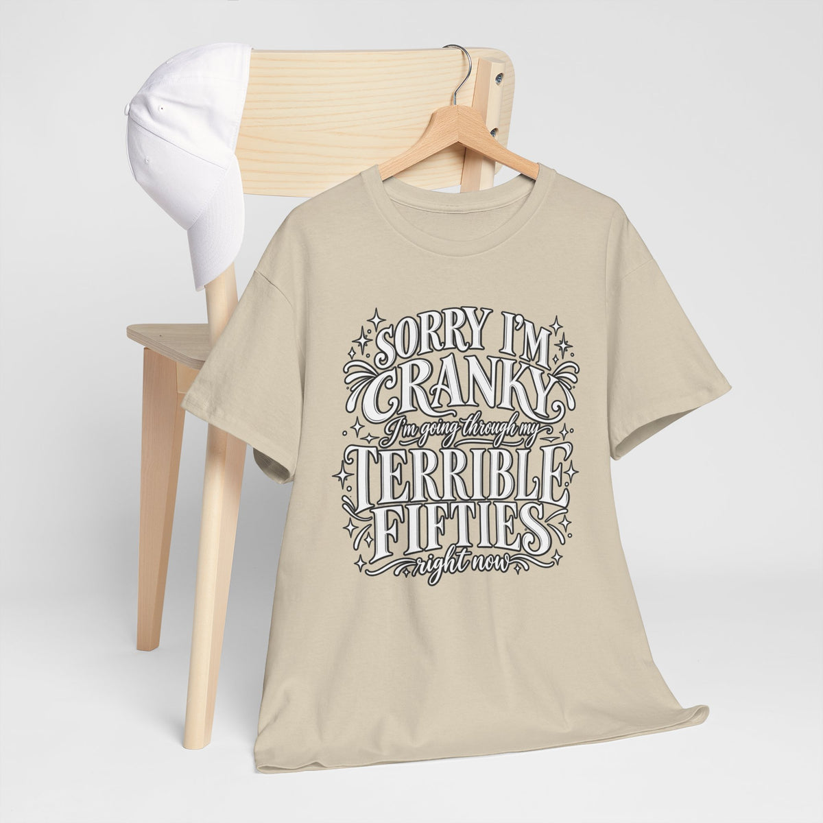 Sorry I'm Cranky—Terrible Fifties Funny Graphic Tee