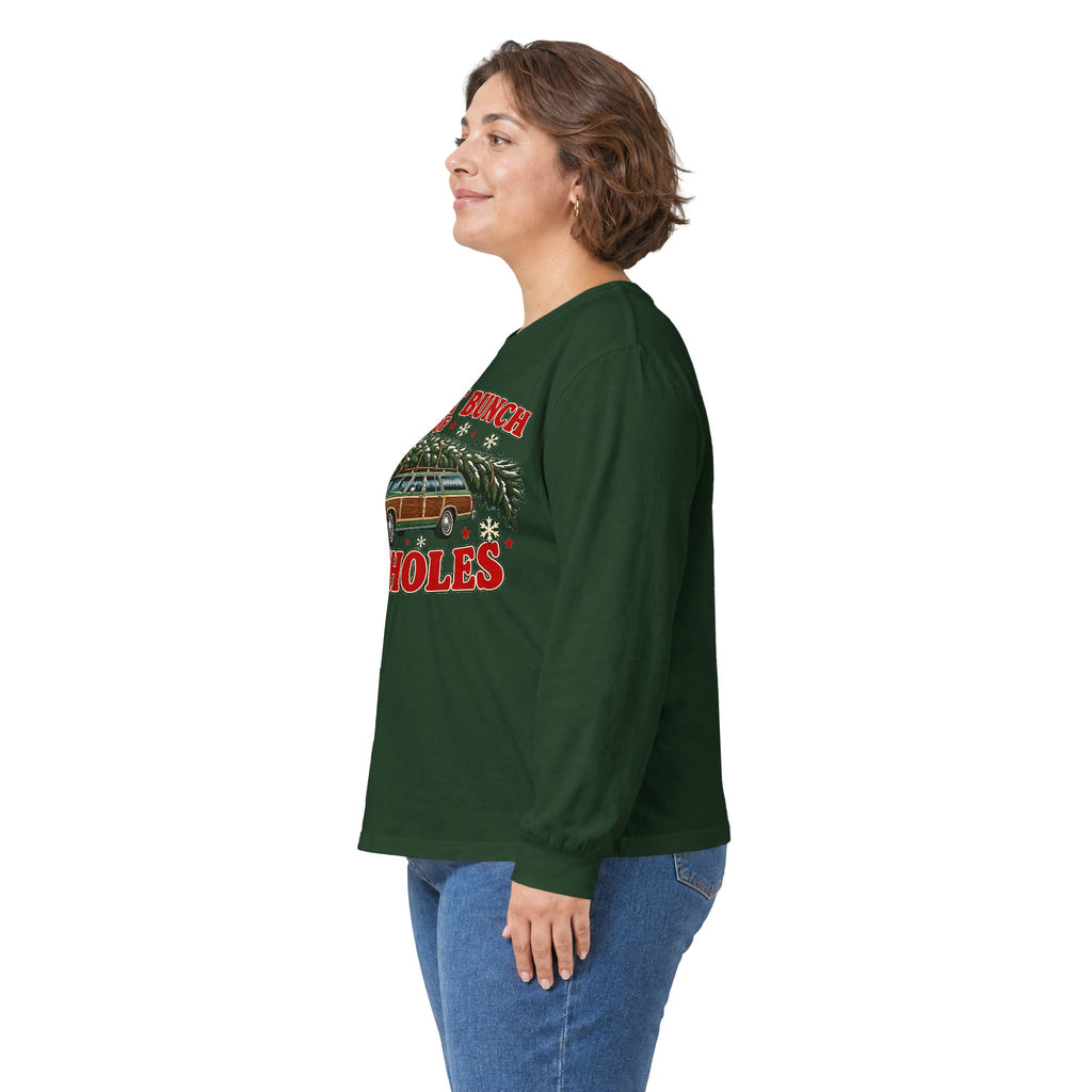 Jolliest Bunch of Assholes Christmas Long Sleeve Tee