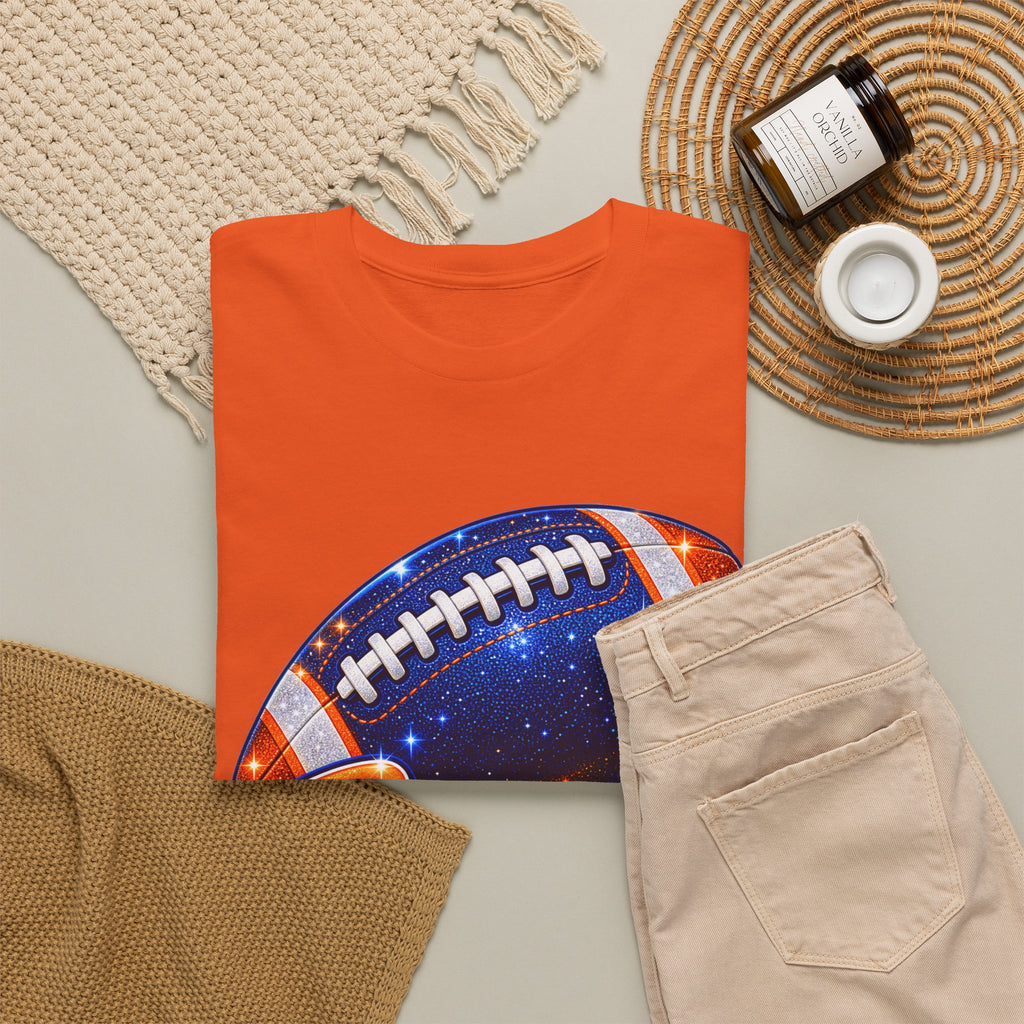 Broncos Football T-Shirt — Galaxy Football Graphic Tee