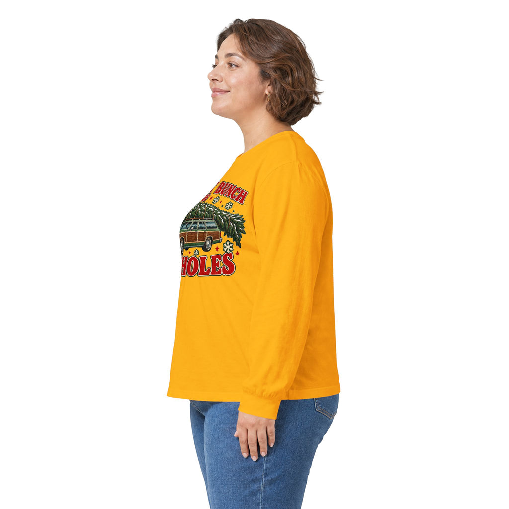 Jolliest Bunch of Assholes Christmas Long Sleeve Tee