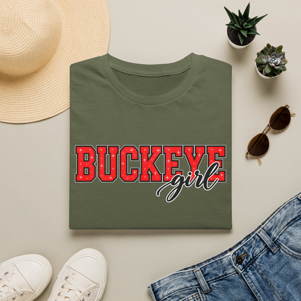 Buckeye Girl T-Shirt — Ohio State Football Fan Tee